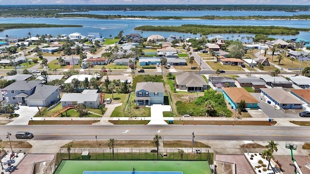 3828 S Atlantic Ave, Daytona Beach, FL 32118 - aerial view of residential area with a nearby body of water