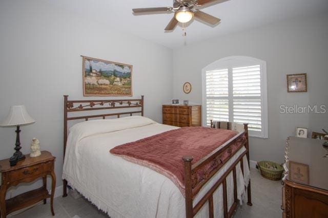 37 Lagoon Way, Palm Coast, FL 32137 - bedroom with ceiling fan