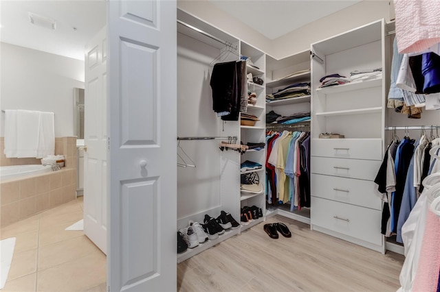 200 Riverfront Dr Unit B204, Palm Coast, FL 32137 - spacious closet with tile patterned floors