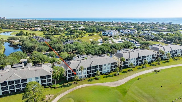 200 Riverfront Dr Unit B204, Palm Coast, FL 32137 - bird's eye view of a large body of water, a local golf course, and apartment complex / building