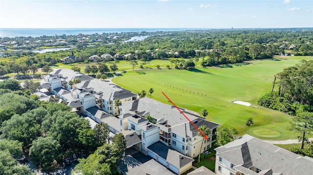 200 Riverfront Dr Unit B204, Palm Coast, FL 32137 - aerial view of a golf course, a large body of water, and a tree filled landscape