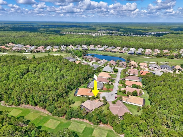 716 Woodbridge Ct, Ormond Beach, FL 32174 - view of property location with nearby suburban area, a forest, and a large body of water