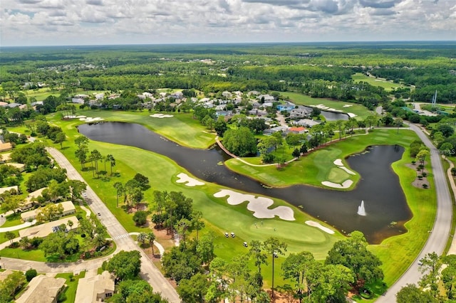 716 Woodbridge Ct, Ormond Beach, FL 32174 - aerial view of residential area featuring a nearby body of water and a local golf course