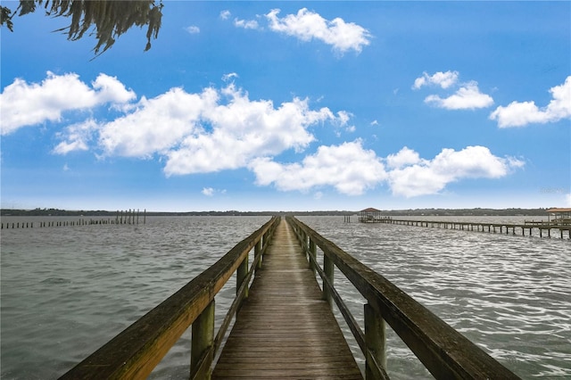 2212 Cortez Ct, Middleburg, FL 32068 - dock area featuring a water view