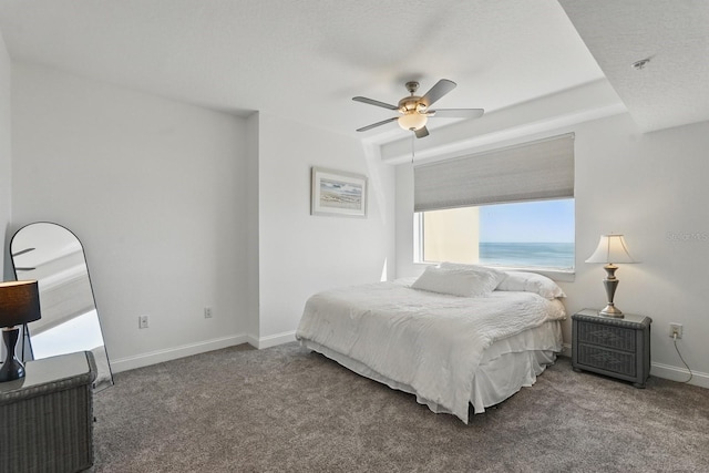80 Surfview Dr Unit 511, Palm Coast, FL 32137 - carpeted bedroom featuring baseboards and ceiling fan