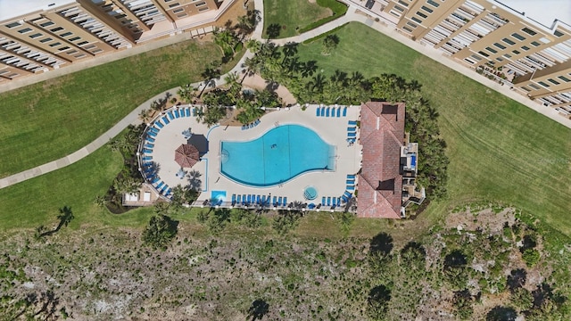 80 Surfview Dr Unit 511, Palm Coast, FL 32137 - aerial overview of property's location with a pool