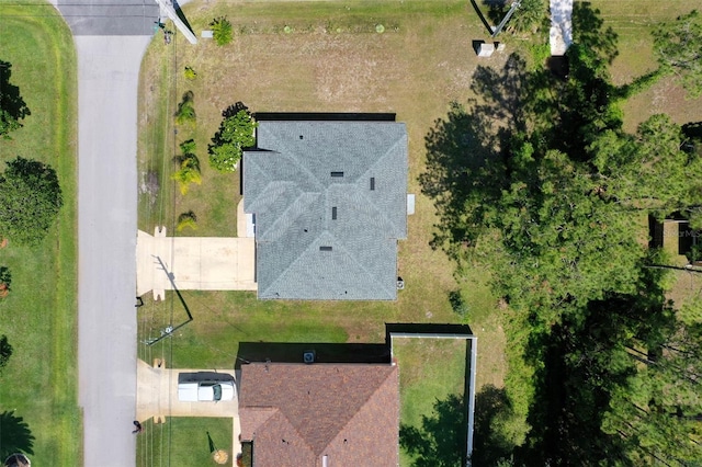 view from above of property