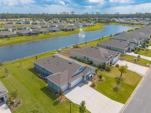 2840 Monaghan Dr, Ormond Beach, FL 32174 - aerial view of residential area with a large body of water