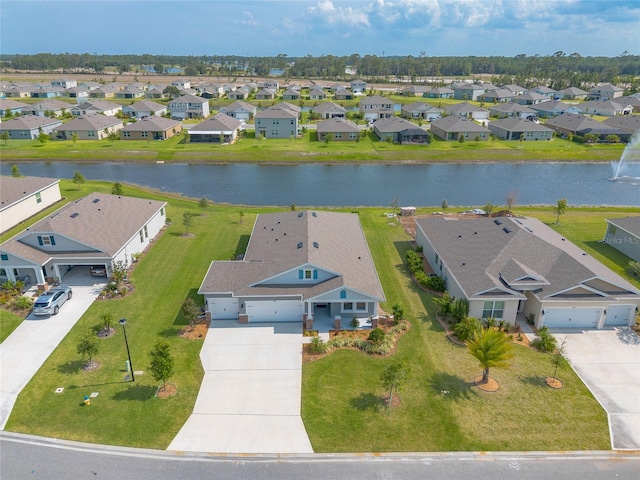 2840 Monaghan Dr, Ormond Beach, FL 32174 - aerial view of residential area with a nearby body of water