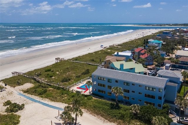 2900 Coastal Hwy Unit 1, Saint Augustine, FL 32084 - drone / aerial view of waterfront with a beach