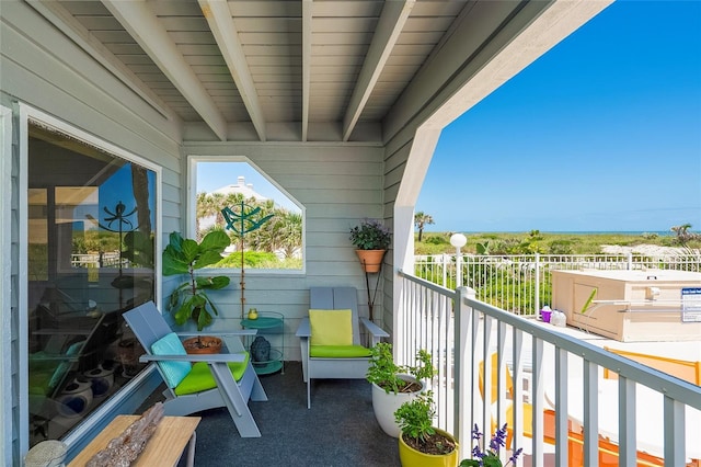 2900 Coastal Hwy Unit 1, Saint Augustine, FL 32084 - view of balcony