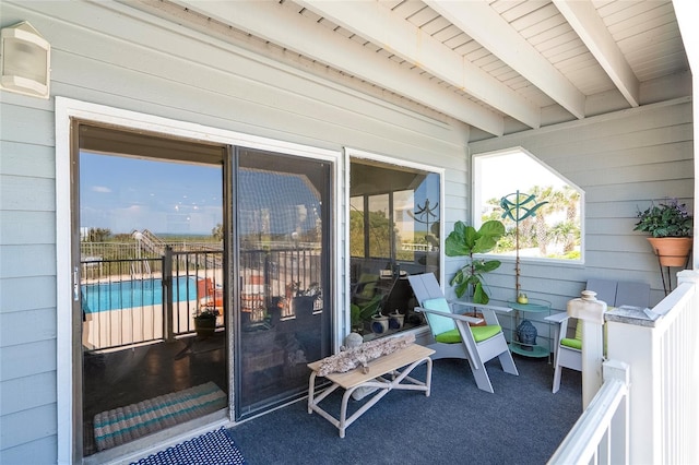 2900 Coastal Hwy Unit 1, Saint Augustine, FL 32084 - view of patio