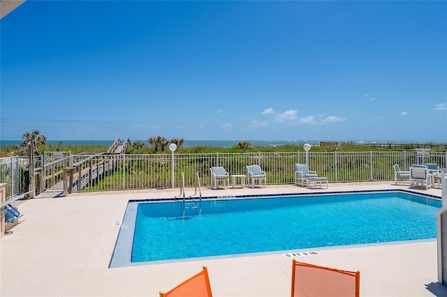 2900 Coastal Hwy Unit 1, Saint Augustine, FL 32084 - community pool with fence and a patio area