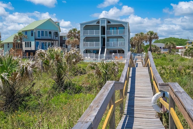 2900 Coastal Hwy Unit 1, Saint Augustine, FL 32084 - view of rear view of house