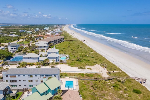2900 Coastal Hwy Unit 1, Saint Augustine, FL 32084 - drone / aerial view of extended coastline and a pool