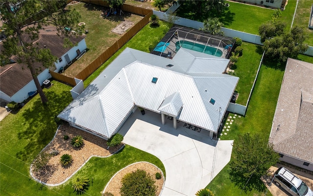 54 Fordham Ln, Palm Coast, FL 32137 - view of subject property featuring a pool