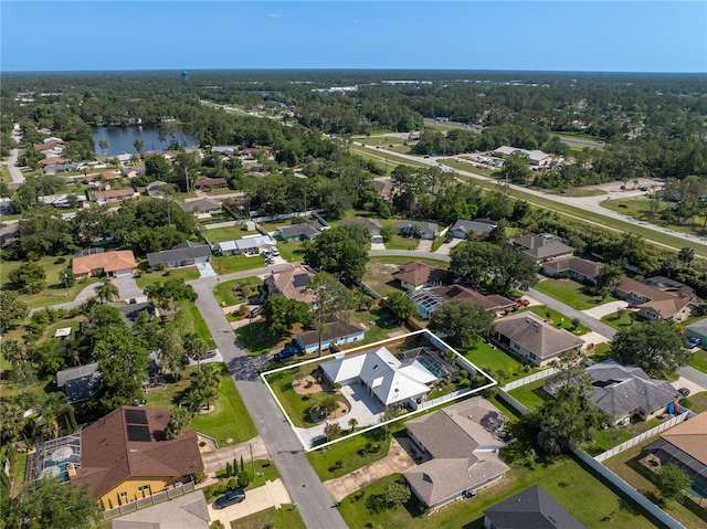 54 Fordham Ln, Palm Coast, FL 32137 - aerial overview of property's location featuring nearby suburban area and a nearby body of water