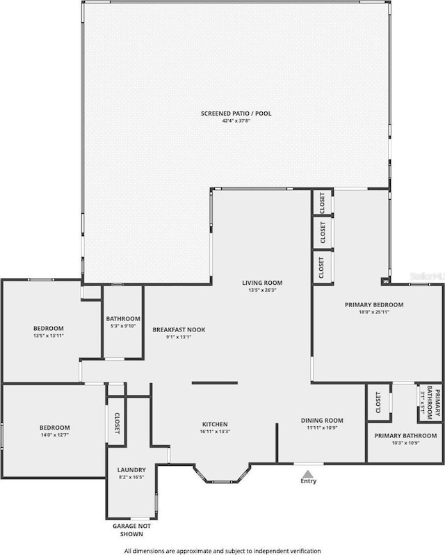 54 Fordham Ln, Palm Coast, FL 32137 - property floor plan
