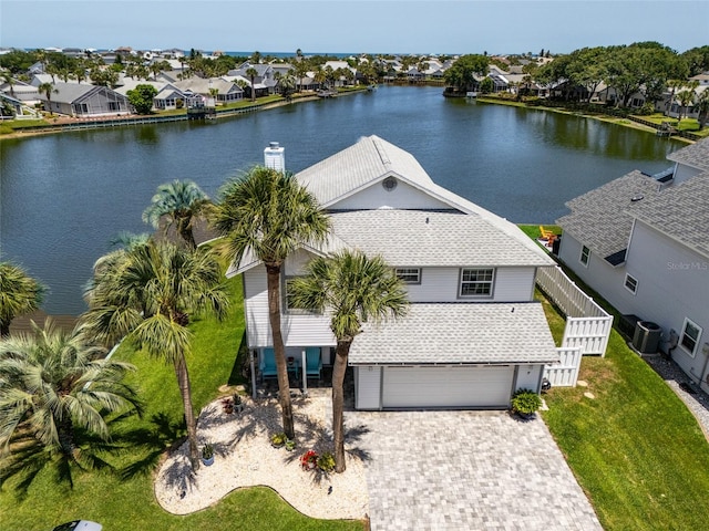 7 Bristol Dr, Palm Coast, FL 32137 - aerial view of residential area featuring a large body of water