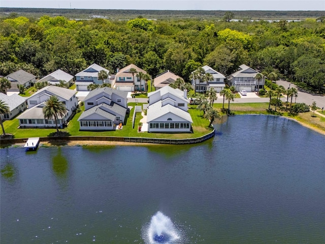 7 Bristol Dr, Palm Coast, FL 32137 - aerial perspective of suburban area with a forest and a nearby body of water