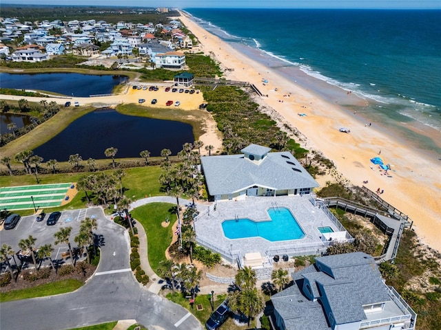 7 Bristol Dr, Palm Coast, FL 32137 - bird's eye view of extended coastline and a pool area