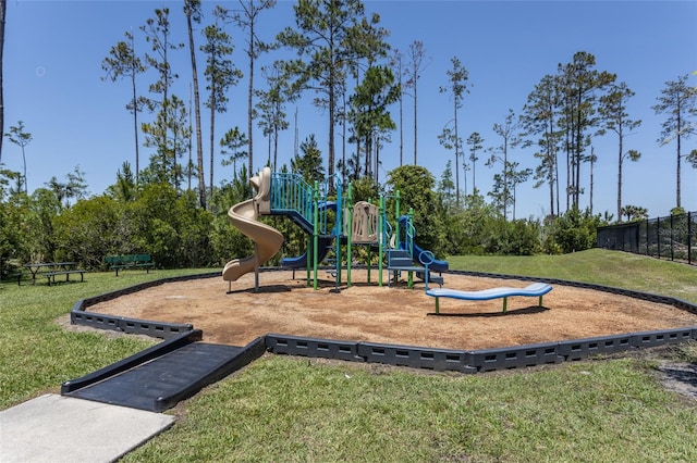 115 N Coopers Hawk Way, Palm Coast, FL 32164 - community playground featuring a yard