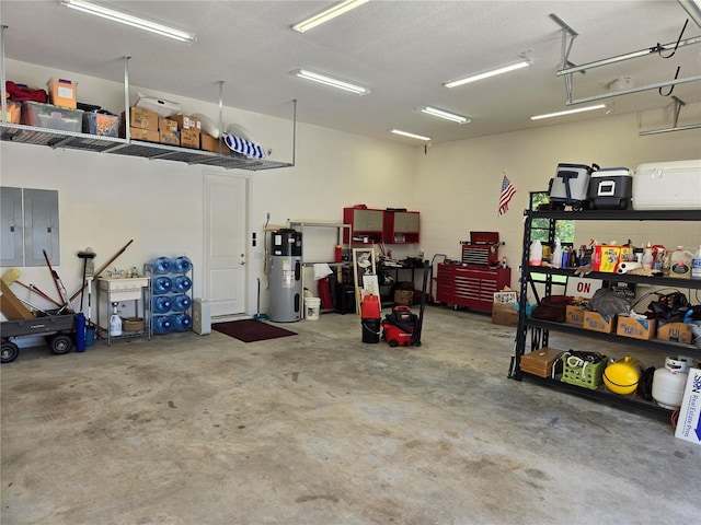 27 Bay Ct, Ormond Beach, FL 32174 - garage with heat pump water heater
