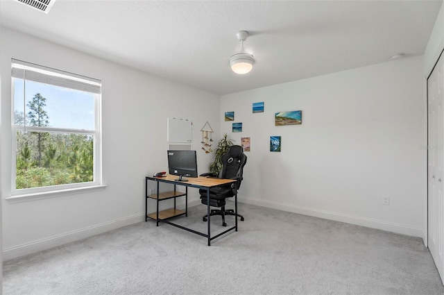 40 Oakleaf Way, Palm Coast, FL 32137 - carpeted office with baseboards