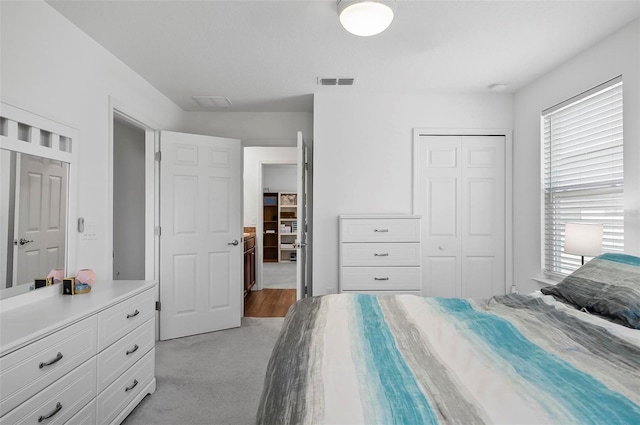 40 Oakleaf Way, Palm Coast, FL 32137 - bedroom featuring a closet and light carpet