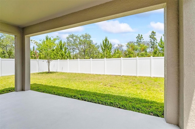 40 Oakleaf Way, Palm Coast, FL 32137 - view of yard with a patio area