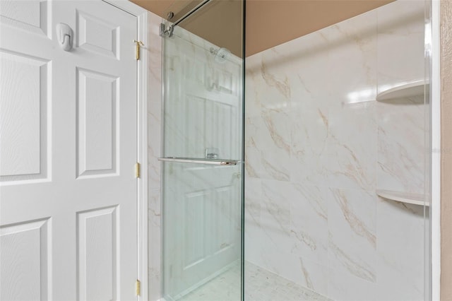 11 Roxboro Dr, Palm Coast, FL 32164 - full bath with a marble finish shower