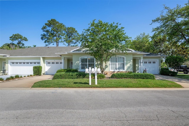33 Veranda Way Unit 33, Palm Coast, FL 32137 - single story home with an attached garage, concrete driveway, and stucco siding