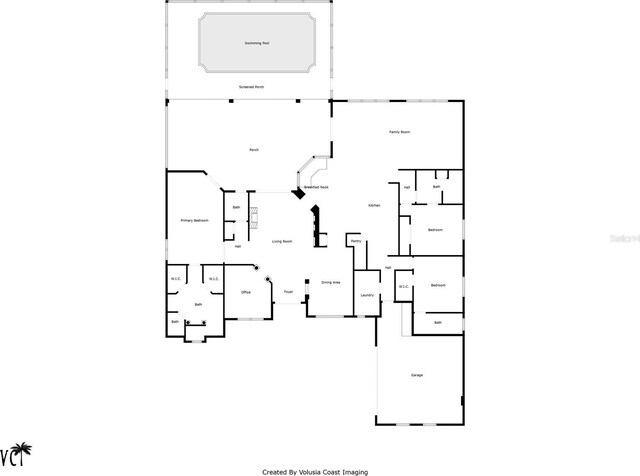 568 Luna Bella Ln, New Smyrna Beach, FL 32168 - floor plan / room layout