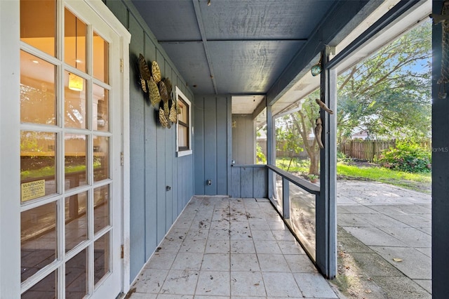 1317 Northside Dr, Ormond Beach, FL 32174 - view of unfurnished sunroom