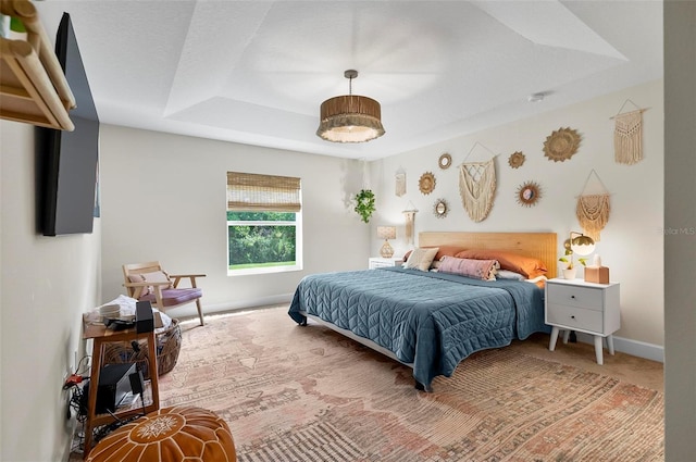 40 Biscayne Dr, Palm Coast, FL 32137 - bedroom featuring baseboards and a raised ceiling