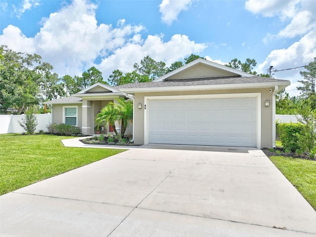 40 Biscayne Dr, Palm Coast, FL 32137 - single story home featuring stucco siding, driveway, and an attached garage