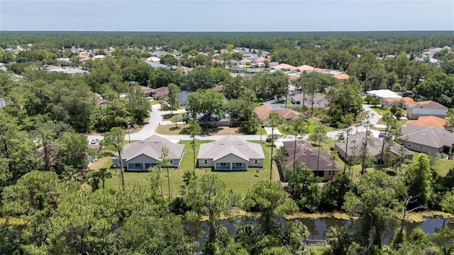 47 Providence Ln, Palm Coast, FL 32164 - aerial perspective of suburban area with a forest