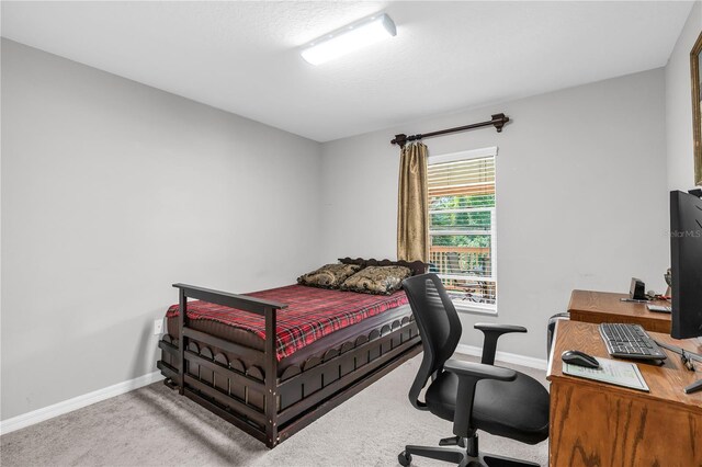 4 Contee Ct, Palm Coast, FL 32137 - bedroom featuring carpet, baseboards, and an office area