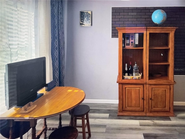 4 Contee Ct, Palm Coast, FL 32137 - office space featuring wood finished floors and baseboards