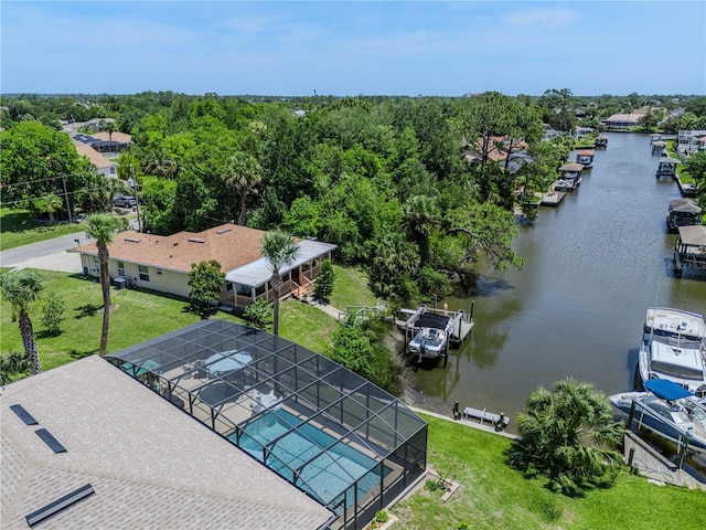 4 Contee Ct, Palm Coast, FL 32137 - bird's eye view of a large body of water