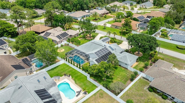 21 Webster Ln, Palm Coast, FL 32164 - aerial view of residential area featuring a pool area