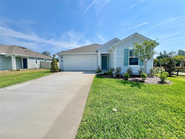 60 SW Waverly Ln, Palm Coast, FL 32164 - single story home featuring board and batten siding, driveway, and an attached garage