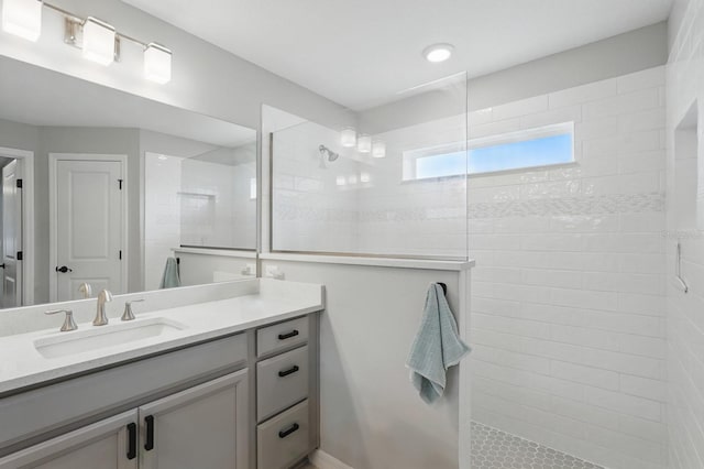 70 Esperanto Dr, Palm Coast, FL 32164 - full bath with a walk in shower and vanity