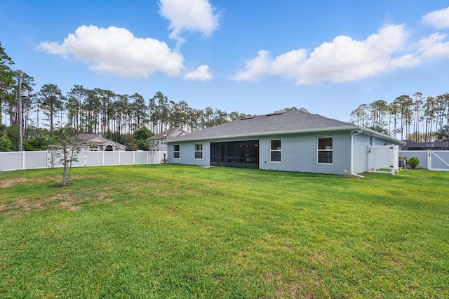 70 Esperanto Dr, Palm Coast, FL 32164 - back of house featuring stucco siding