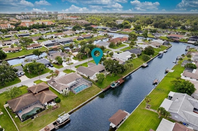 16 S Claymont Ct S, Palm Coast, FL 32137 - aerial overview of property's location featuring nearby suburban area