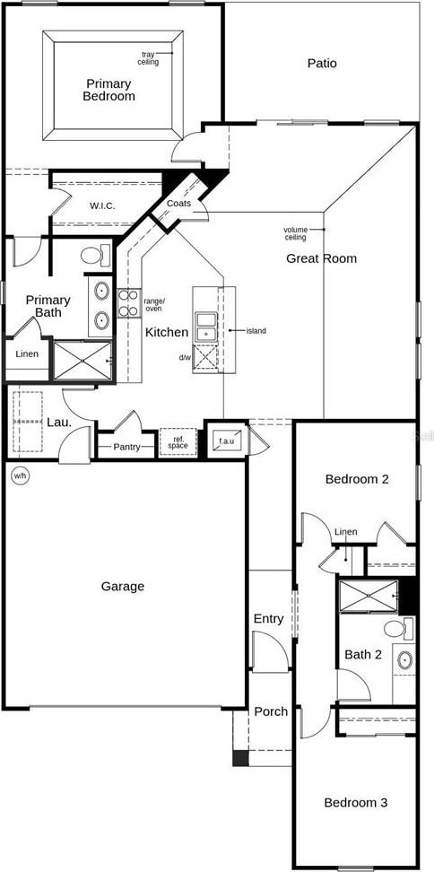 96 Waverly Ln, Palm Coast, FL 32164 - property floor plan