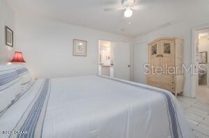 54 Price Ln, Palm Coast, FL 32164 - bedroom featuring a ceiling fan