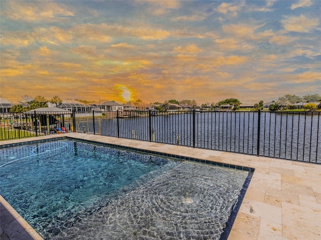 9 Cotton Ct, Palm Coast, FL 32137 - view of pool featuring a water view