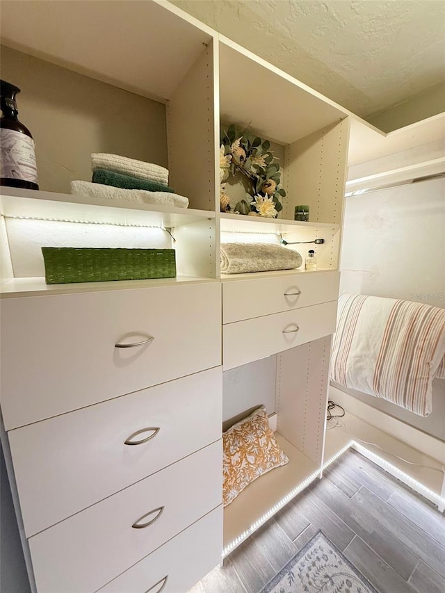 9 Cotton Ct, Palm Coast, FL 32137 - spacious closet with wood finished floors