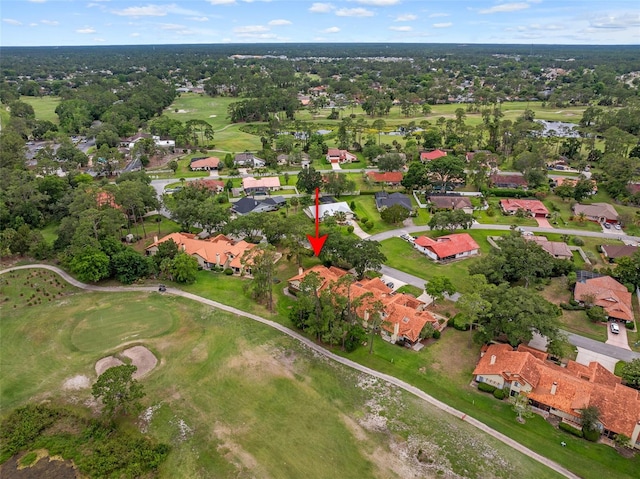 55 Village Cir, Palm Coast, FL 32164 - aerial view of property and surrounding area with a golf club, nearby suburban area, and a large body of water